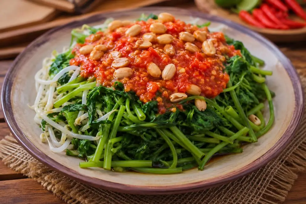 Resep Plecing Kangkung Otentik Khas Lombok yang Pedas Segar